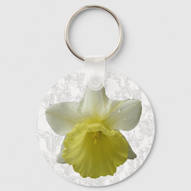 Drivning av Daffodil-nyckelkedja Nyckelring (Framsida)