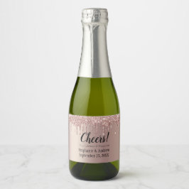 Drivning av Glitter Bröllop Mini i Guld vid ro