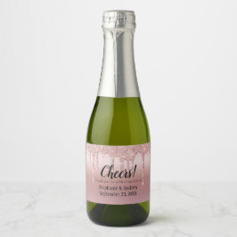 Drivning av Glitter Bröllop Mini i Guld vid ro