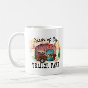 Drivning av släpvagnsparken kaffemugg