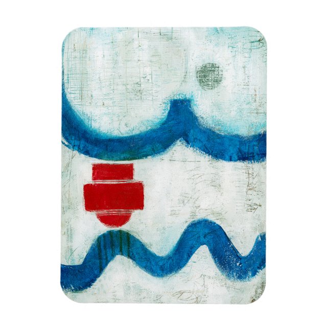 Drivning för att se kylmagnet - Nautisk Magnet (Vertikal)