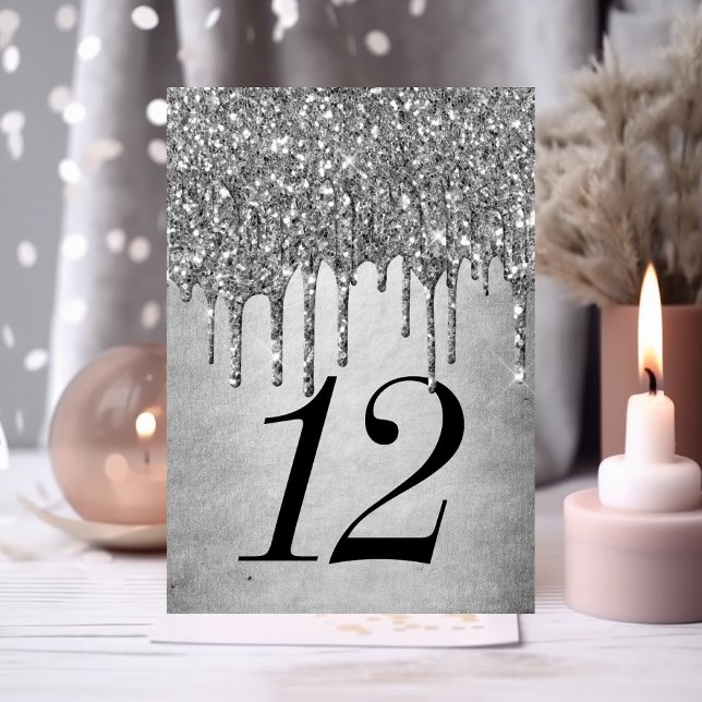 Drivning Silvery Glitter | Platinum Sweet sixteen Bordsnummer (Skapare uppladdad)