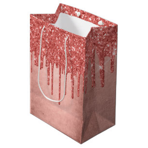 Drivplatta Glitter Terra Cotta Coral Orange