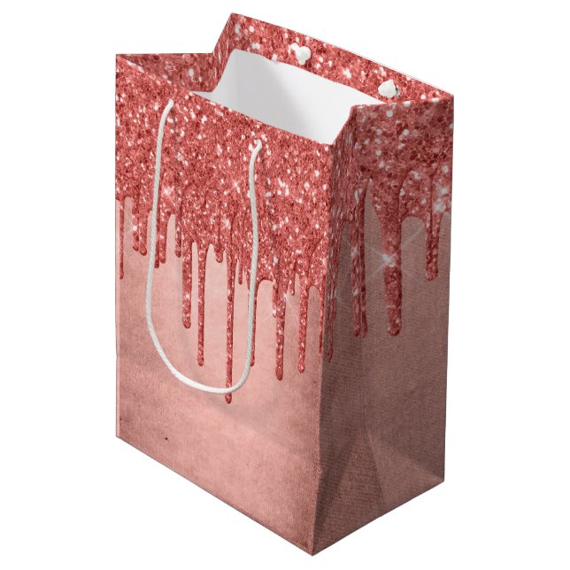 Drivplatta Glitter | Terra Cotta Coral Orange (Framsidan Vinklad)