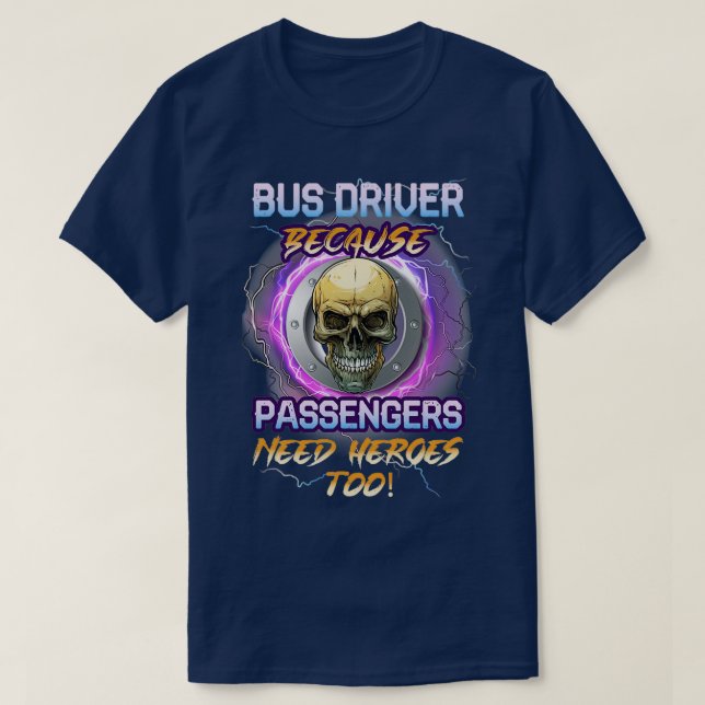 Drivrutin 1 för Fantastisk Buss T Shirt (Design framsida)