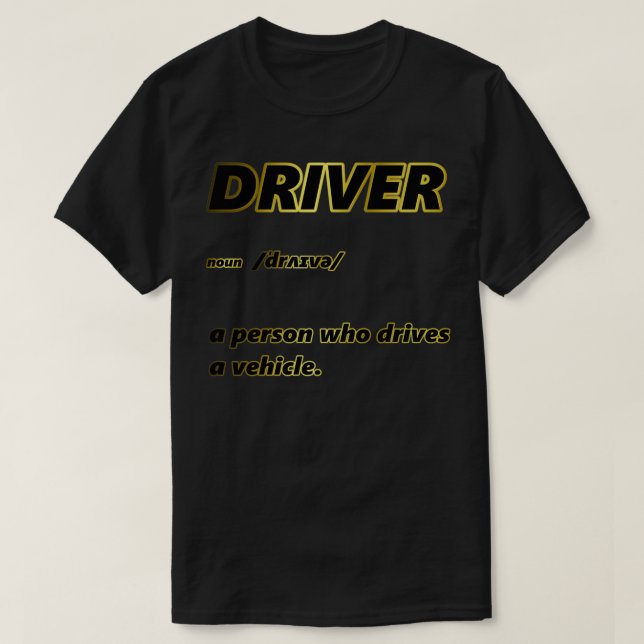Drivrutin 2 t shirt (Design framsida)