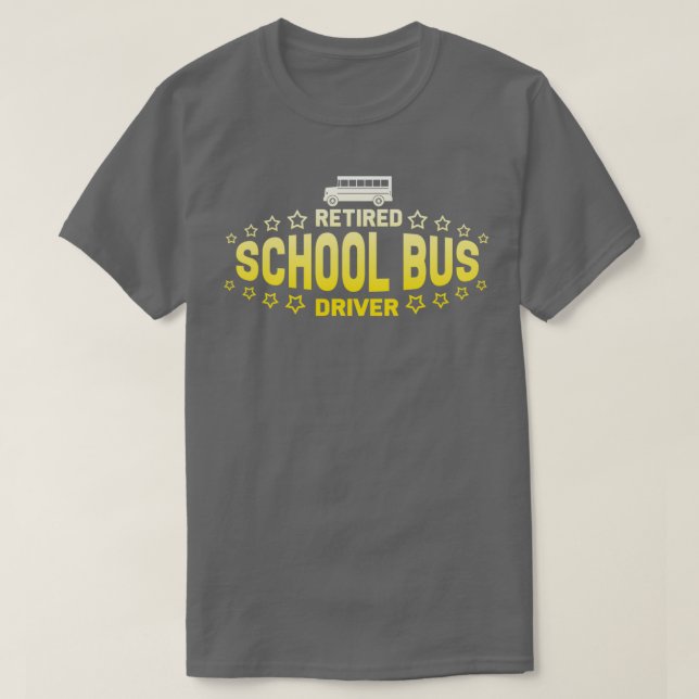 Drivrutin för Buss-drivrutin för indraget Buss T Shirt (Design framsida)