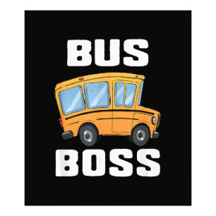 Drivrutin för Buss i Buss-skolan Fototryck