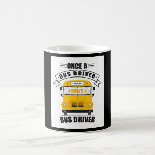 Drivrutin för buss kaffemugg