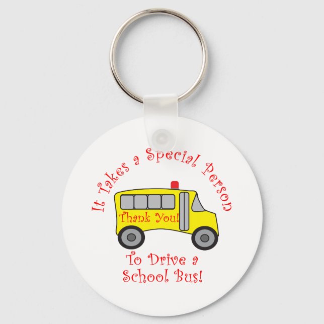 Drivrutin för Buss Nyckelring (Framsida)