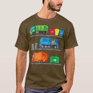 Drivrutin för Funny Sopor Lastbil T Shirt