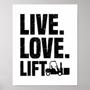 Drivrutin för gaffelgaffel   Jobbpresenter från ga Poster