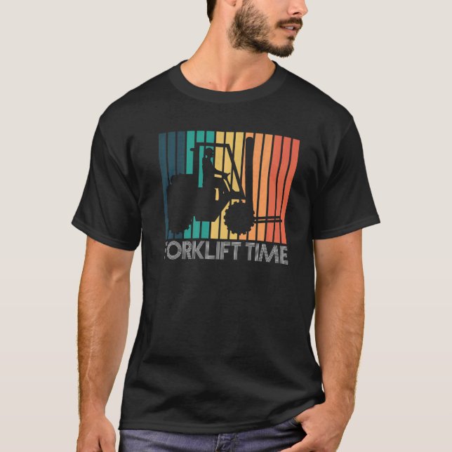 Drivrutin för gaffelgaffelgaffel t shirt (Framsida)