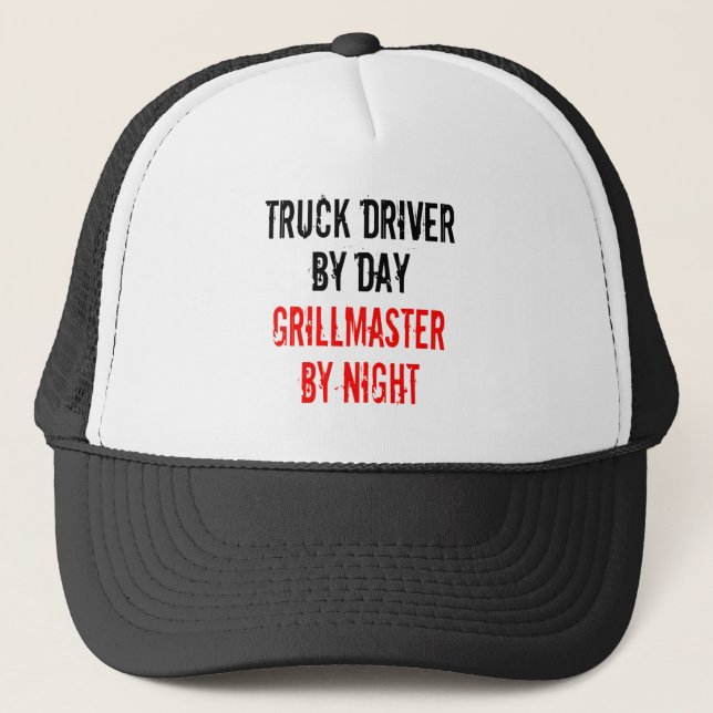 Drivrutin för Grillmaster Lastbil Truckerkeps (Framsida)