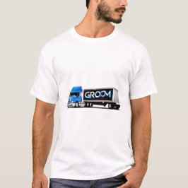Drivrutin för Groom Lastbil T Shirt