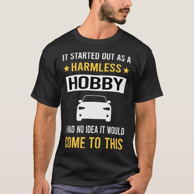 Drivrutin för Harmless Hobby T Shirt (Framsida)