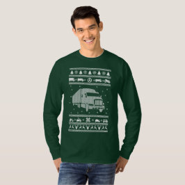 Drivrutin för lastbil - Äkta julsötare Tee Shirt