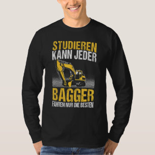 Drivrutin för manar Excavator kan undersöka alla E T Shirt