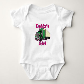 Drivrutin för Pappor Girl Lastbil Tee Shirt