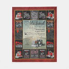 Drivrutin för personlig Trucker till mitt Make Fleecefilt