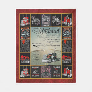 Drivrutin för personlig Trucker till mitt Make Fleecefilt