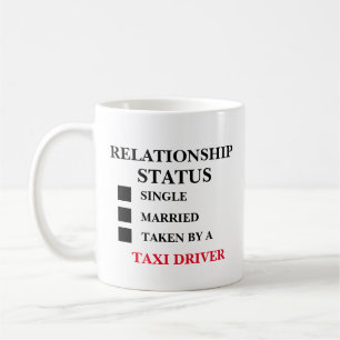 Drivrutin för relationsstatus Taxi Kaffemugg