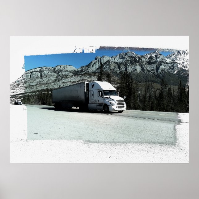 Drivrutin för Rocky Mountain Hauler - Lastbil Poster (Framsidan)