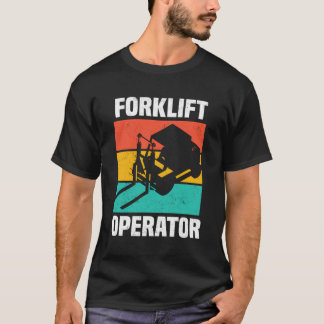 Drivrutin för Roligt för gaffeloperatör T Shirt