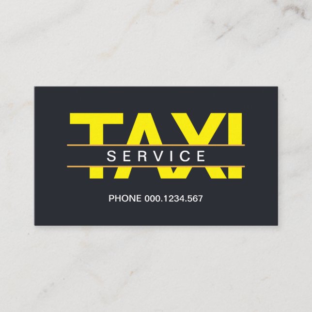 Drivrutin för snyggt Simple Brown Linjer Placard T Visitkort (Framsida)