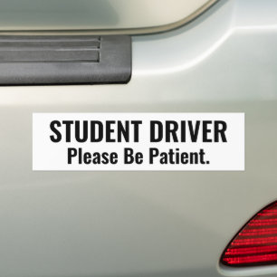 Drivrutin för Student: Var tålig Bildekal