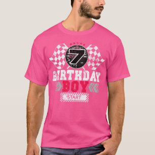 Drivrutin för Tävla i tävling 7:e Birthday Boy Par T Shirt