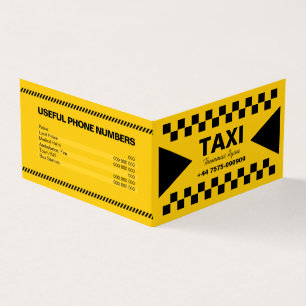 Drivrutin för Taxi Visitkort