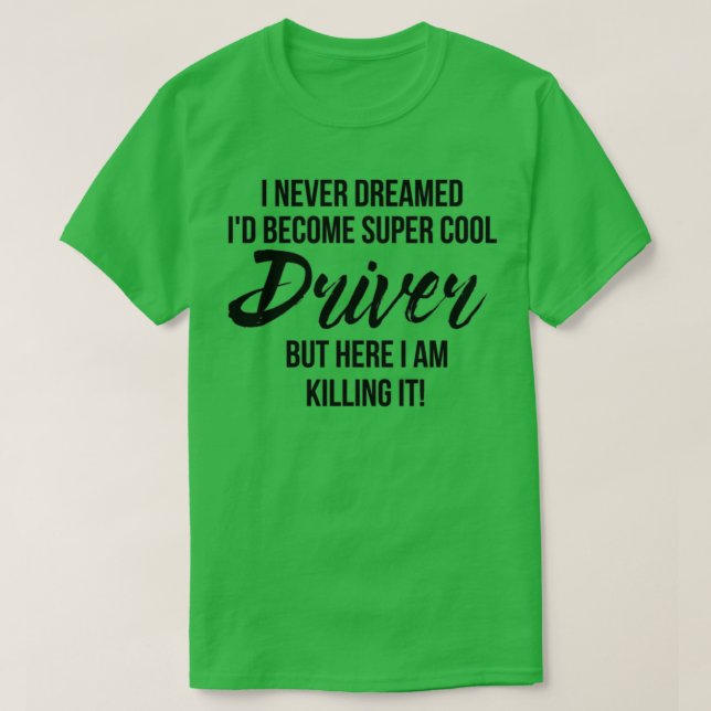 Drivrutin för toppen Coola T Shirt (Design framsida)