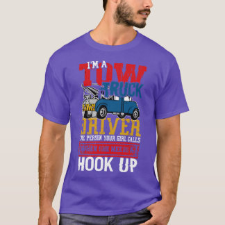 Drivrutin för Tow Lastbil T Shirt