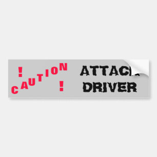 Drivrutin för varningsattack bildekal
