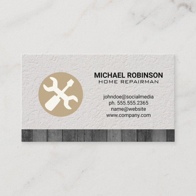 Drivrutin för Wrench Sherd | Torsk av Struktur i W Visitkort (Framsida)