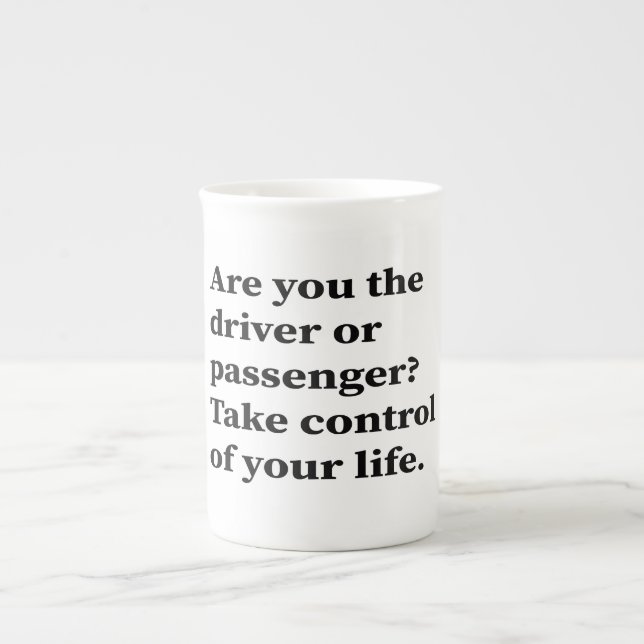 Drivrutin mot Passenger? Benporslin Mugg (Framsidan)