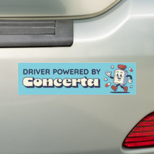 Drivrutin som drivs av Concerta Bildekal