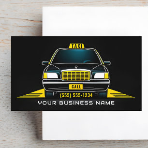 Drivrutinchauffeur Modern taxi Visitkort