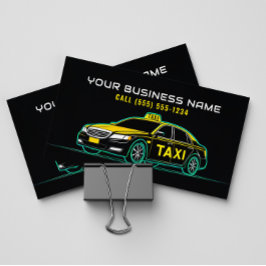Drivrutinchauffeur Modern taxi Visitkort