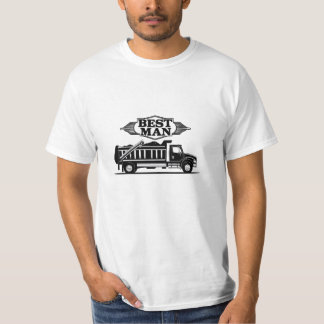 Drivrutinen Best Man Lastbil T Shirt