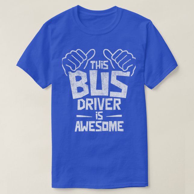 Drivrutinen Buss är Fantastisk 6 T Shirt (Design framsida)