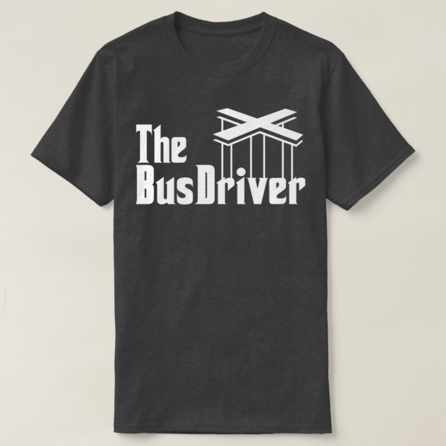 Drivrutinen Buss är nödvändig T Shirt (Design framsida)