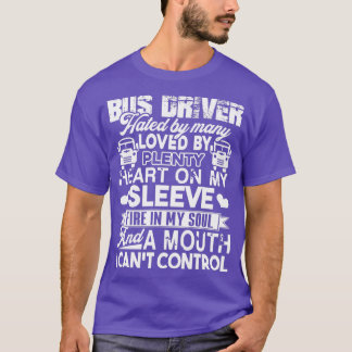 Drivrutinen Buss Buss som är uppkopplad av många s T Shirt