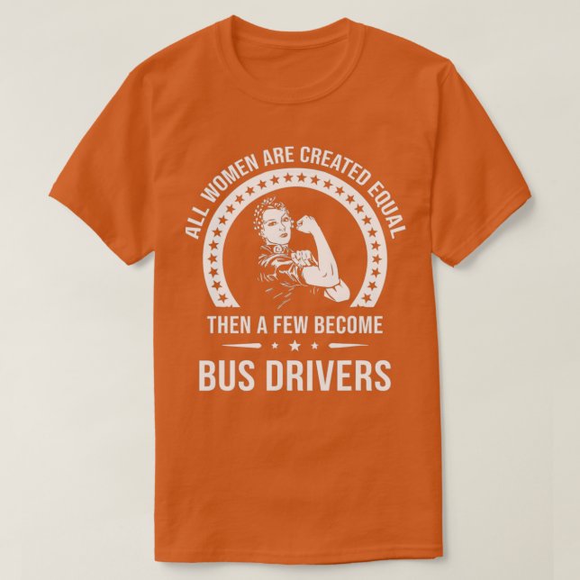 Drivrutinen Buss för Women Buss T Shirt (Design framsida)