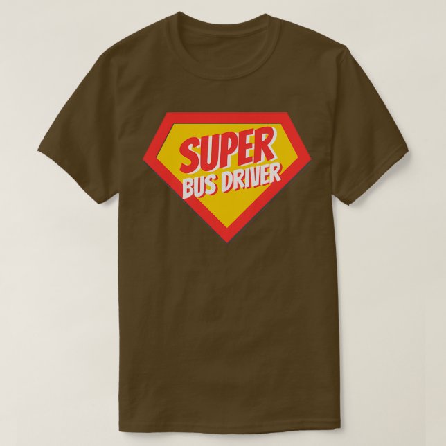 Drivrutinen Buss ger drivrutin Toppen Buss T Shirt (Design framsida)