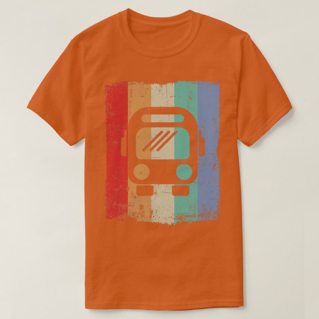 Drivrutinen buss i buss 21 t shirt (Design framsida)