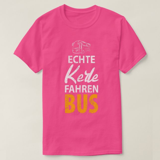 Drivrutinen buss i buss 23 t shirt (Design framsida)