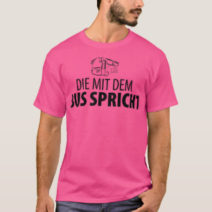 Drivrutinen buss i buss t shirt