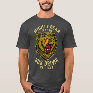 Drivrutinen Buss Mighty Bear Chief Executive Des D T Shirt